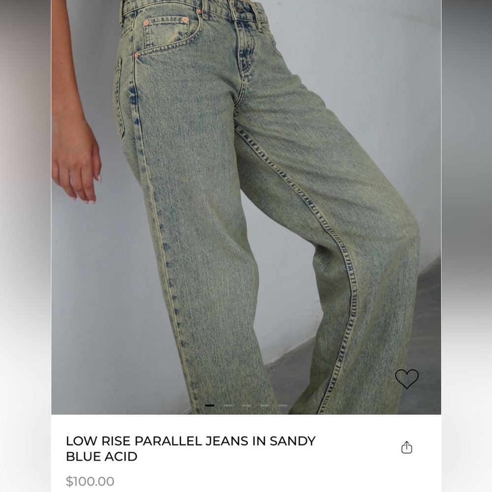 Motel Rocks Low Rise Jeans